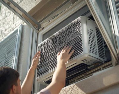 instalación de un aire acondicionado - la casa ibicenca