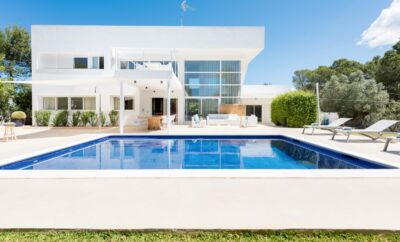 Can Cristal Villa de Lujo en Ibiza Cala Vadella con Vistas a Es Vedrà